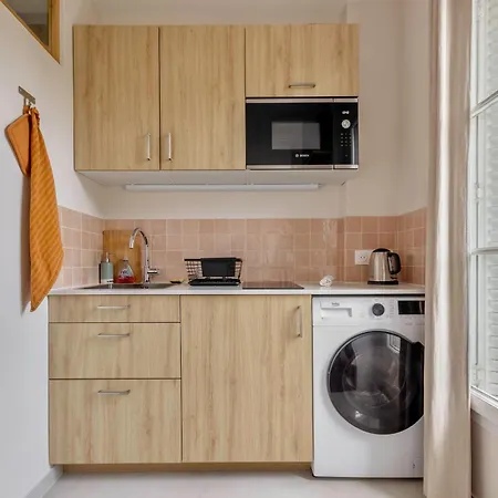 Apartament Bichat - Ci - Cozy Avec Belle Vue Sur Jardin Paryż