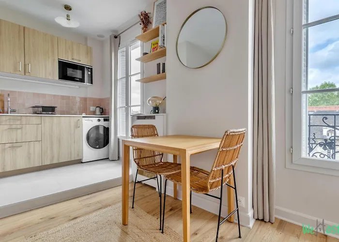 Bichat - Ci - Cozy Avec Belle Vue Sur Jardin Apartament